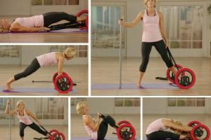Pilates Wheel 2.0 Supports 100s of Moves