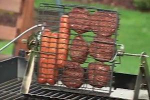 Leantisserie Self-Rotating Rotisserie & Shish Kebab Roaster