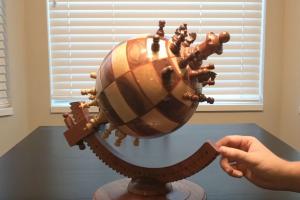 Magnetic Globe Chessboard
