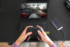 Mirabook: Turns Your Smartphone Into a Laptop