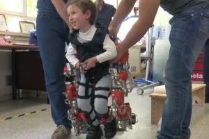 CSIC Robotic Child Exoskeleton for Spinal Muscular Atrophy