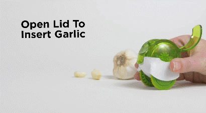 Chef'n GarlicZoom: Make Mince Garlic Fast - Cooking Gizmos