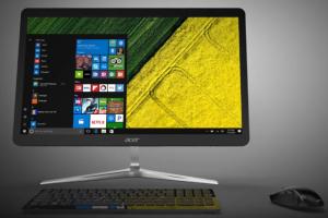 Aspire U27 All-in-One Computer with Facial Recognition