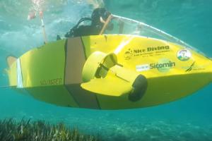 Scubster Personal Submarine for Underwater Work