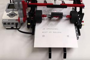 DIY: LEGO Printer