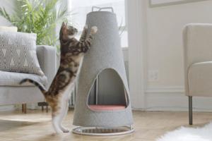 Cone Scratching Post & Nap Space for Cats