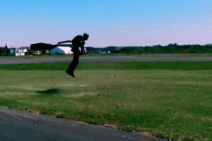 Real-Life Iron Man In Jet Engine Powered Suit Flying At 30mph