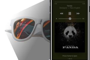 Zungle Panther Bone Conduction Sunglasses