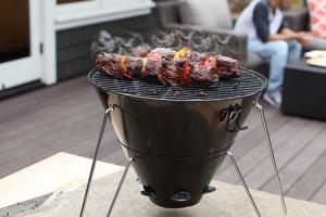 Antares Rocket Inspired Portable Charcoal Grill