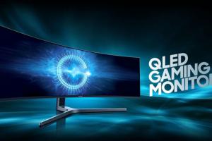 Samsung CHG90 49″ 32:9 Curved Monitor with 144hz Refresh Rate for Gamers