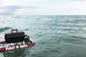 Float’N’Grill: Floating Grill To Cook Food On the Water