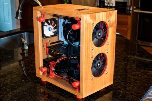 Timber Case: Wooden 3D Printed PC Case