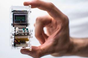Tiny Arcade Clear Kit: Arcade Cabinet That Fits In the Palm of Your Hand