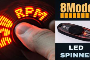 8Mode LED Fidget Spinner