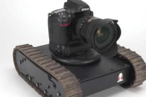 Trackbot Robot with DSLR for Filmmaking