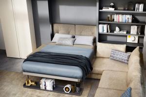Tango Sectional Space Saving Sofa Wall Bed System