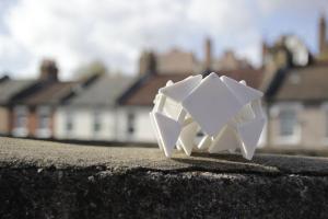 Humble Velocipede: DIY 3D Printed Desktop Walking Machine