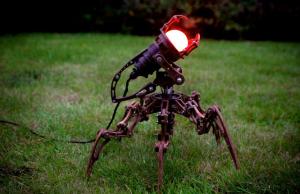 ED-X01 Steampunk Robot Lamp