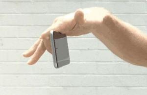 Hold Button: One-handed Smartphone Grip