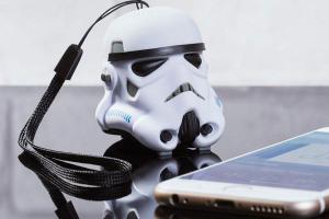 Stormtrooper Mini Speaker with Microphone & Bluetooth