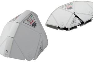 Flatmet Collapsible Helmet Folds Flat to 3.3cm