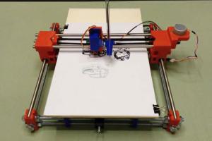 XY Plotter Drawing Robot Based on Arduino UNO