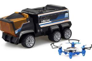 Silverlit Drone Mission: RC Drone Carrying Truck