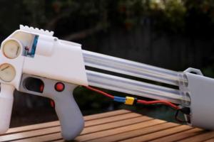 SYLPHRENA: 3D Printed Fully Automatic Nerf Gun