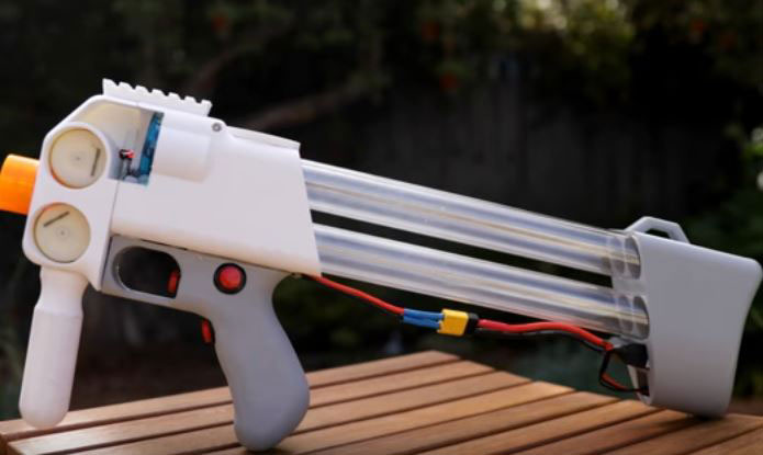 SYLPHRENA: 3D Printed Fully Automatic Nerf Gun.
