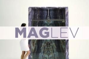 Maglev Glide: Magnetic Levitating Shower Door