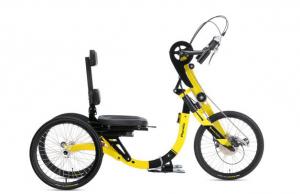 New HANDY Foldable Hand Tricycle with E-Motor