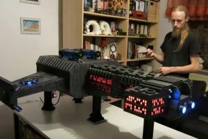 Starcraft Behemoth Battlecruiser PC Case Mod