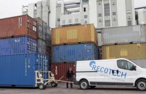 Wing Lift Container Carrier