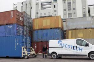 Wing Lift Container Carrier