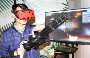 Gatling VR Gun for HTC Vive
