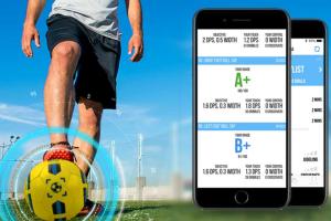 DribbleUp Smart Soccer Ball with Gamification