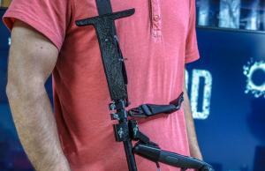 HTC Vive Dual Controller Rifle Stock