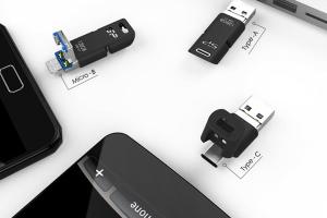 Silicon Power: 3-in-1 USB Type-C, Micro B and Type-A Flash Drive