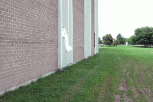 S-MAD: Fixed-Wing Drone Lands on Walls