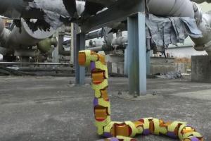 Flying Snake Robot for Inspection of Remote Areas