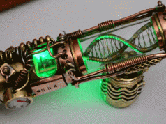 Motorized DNA Molecule Flash Drive