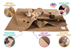 Ripple Rug: Cat Activity Mat
