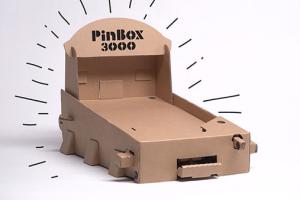PinBox 3000: DIY Cardboard Pinball Machine