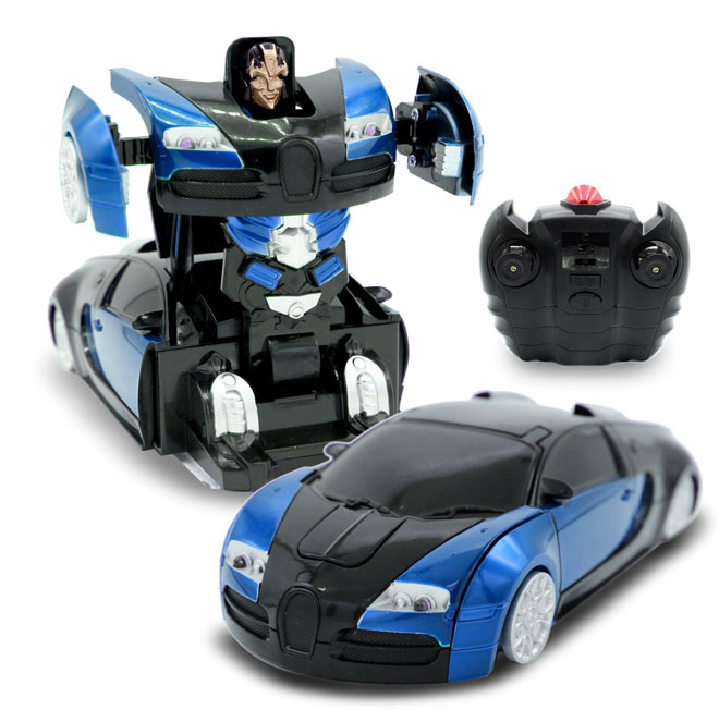 wall climbing transformable robot car