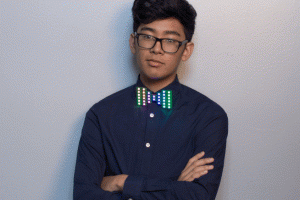 Chroma Wear RGB Bow Tie with Android Control