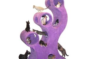 Cosmic Tree Deluxe Condo for Up to 10 Cats