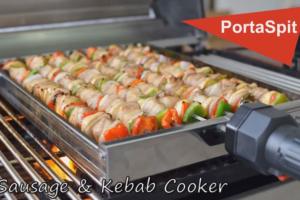 PortaSpit Motorized Sausage & Kebab Cooker