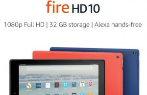 Amazon Fire HD 10 Tablet with 10.1″ Display & Alexa