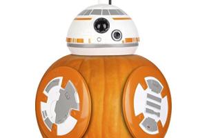 Star Wars BB-8 Pumpkin Push-Ins for Halloween