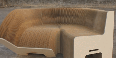 Ihpaper Expanding Paper Sofa for Up to 9 People